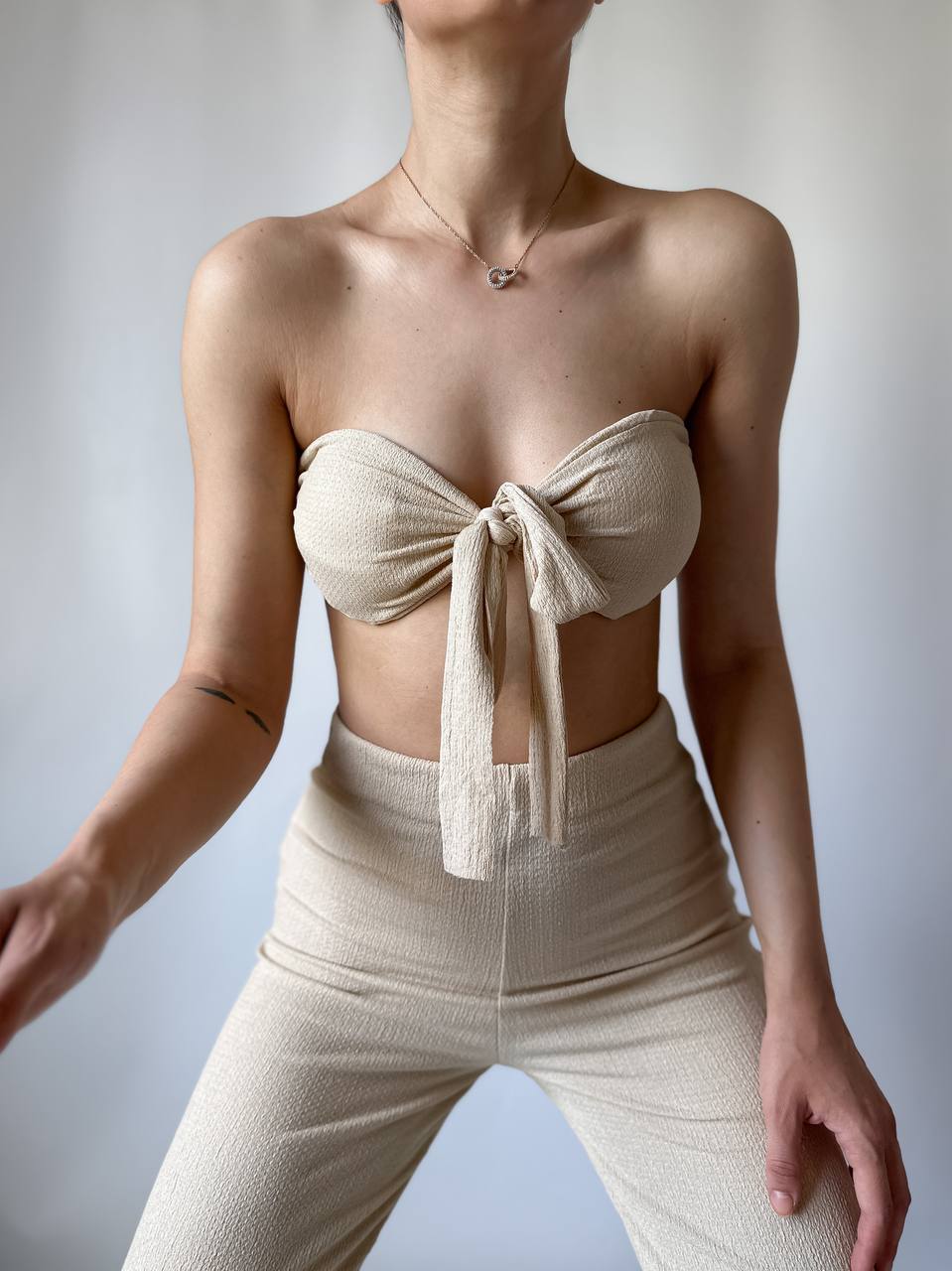 The Bold Bandeau Two-Piece Set - 1152