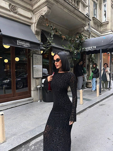 The Luxe Glamour Maxi Dress – 1008