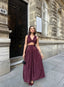 Chic Vintage-Inspired Two-Piece Set - 1179