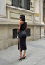 The One-Shoulder Ruched Elegance Midi Dress - 1184