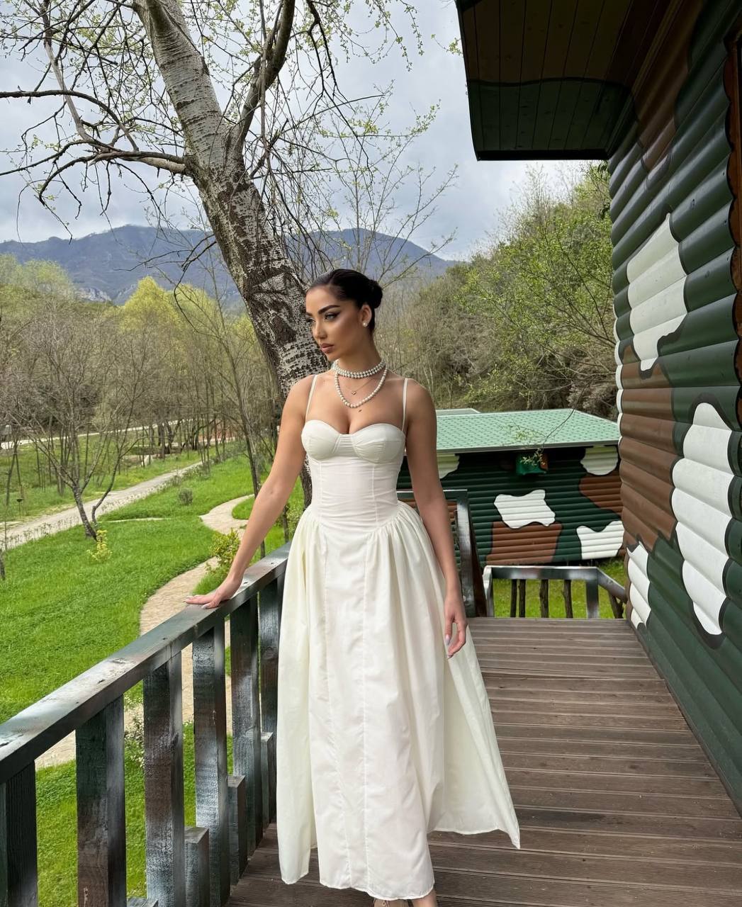 The Belle Corset Maxi Dress – 1168