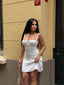 The Bella Ruched Bodice Mini Dress – 1207