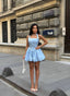 The Bella Halter Bubble Mini Dress Luxe Edition - 1214