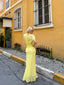 The Aurora Ruched Cut-Out Maxi Dress - 1222