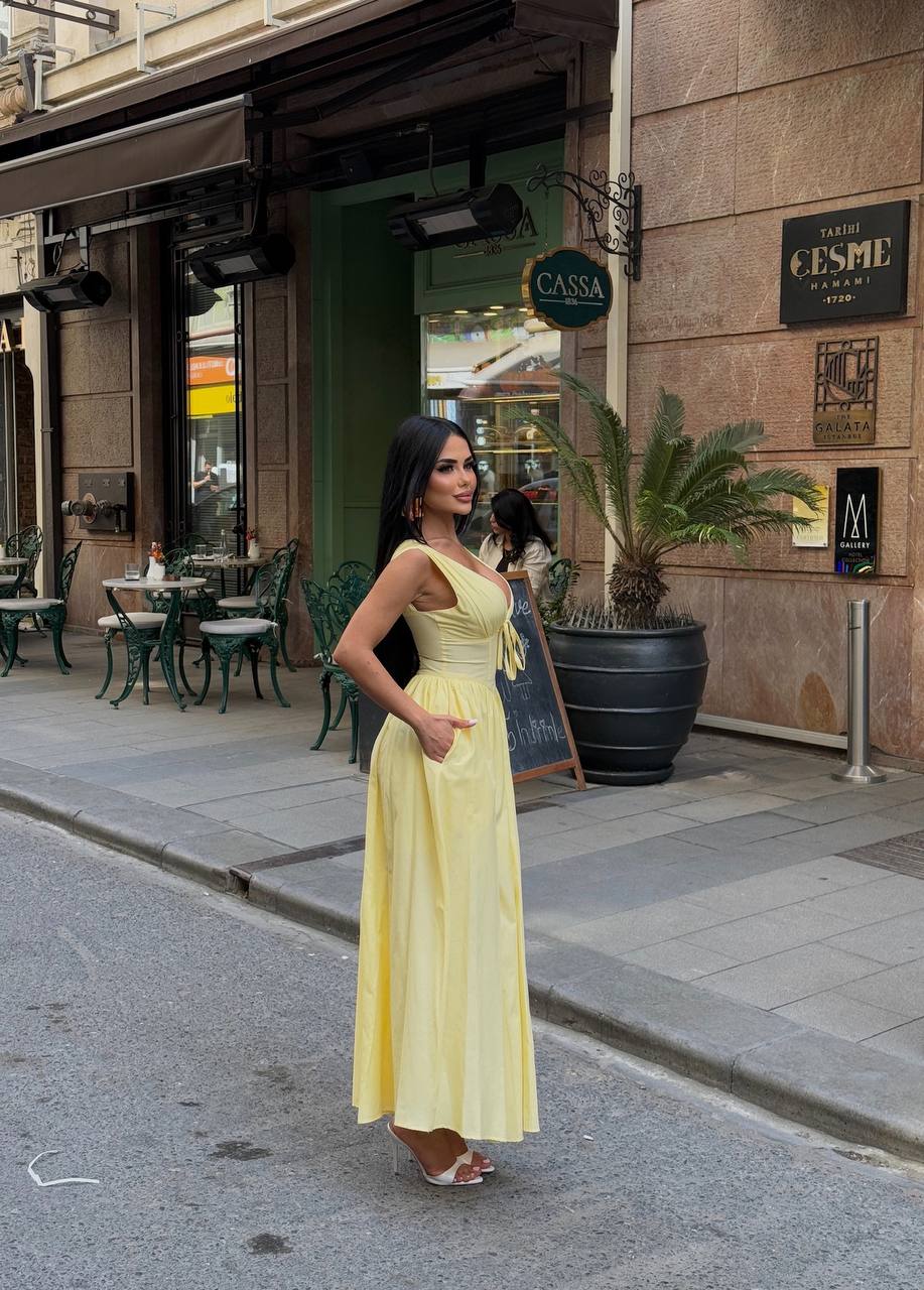 The Riviera Corset Maxi Dress - 1201