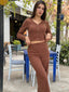 The Ribbed Luxe Co-Ord Set – 1146