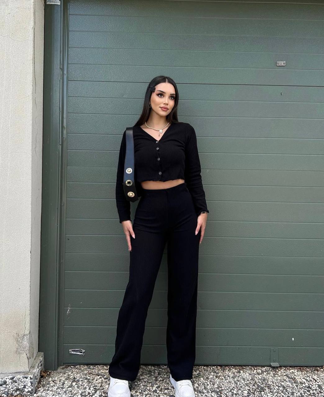 The Ribbed Co-Ord Set – 1144