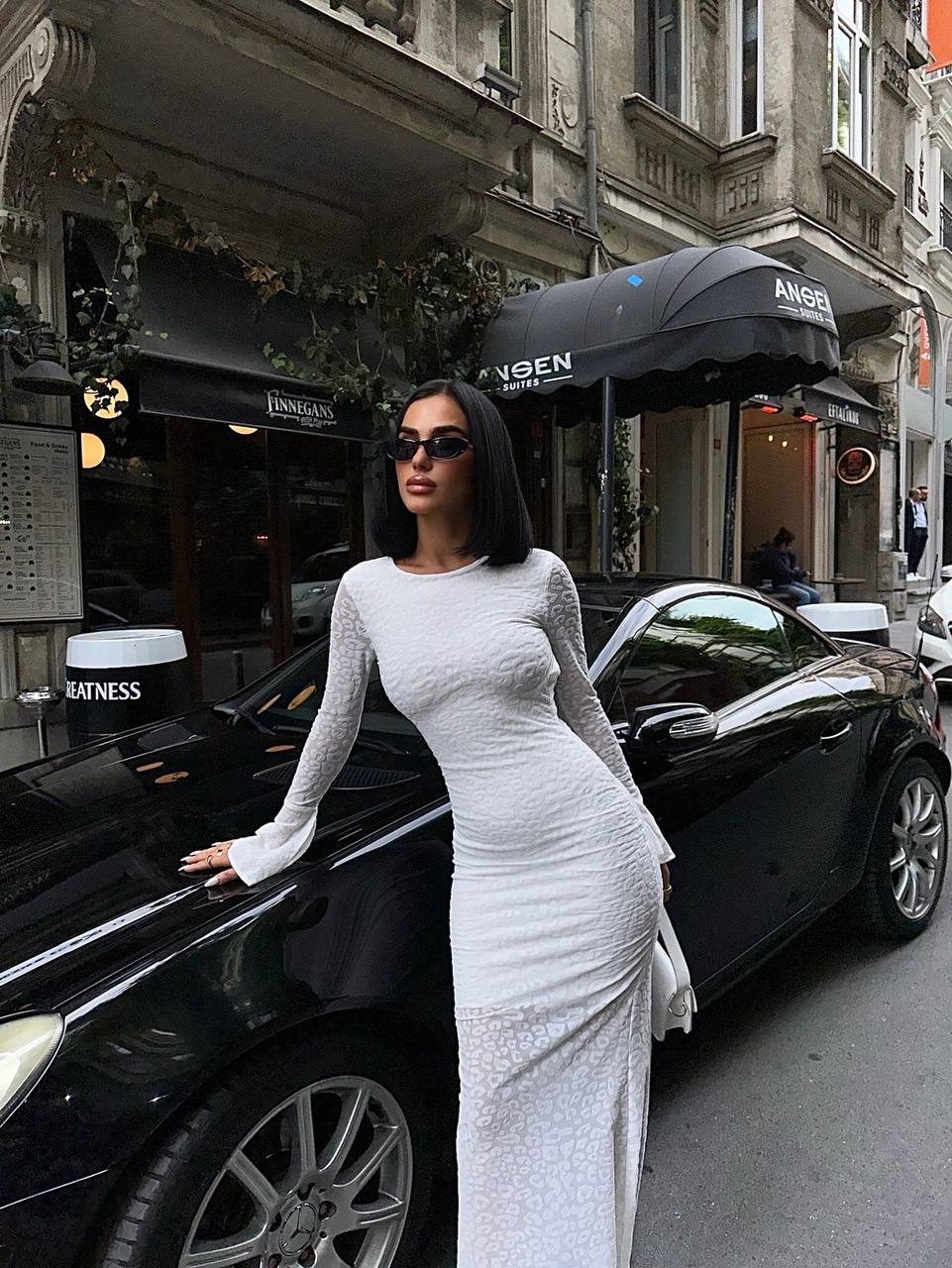 The Luxe Glamour Maxi Dress – 1008