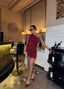 The Ruby One-Shoulder Mini Dress - 1014