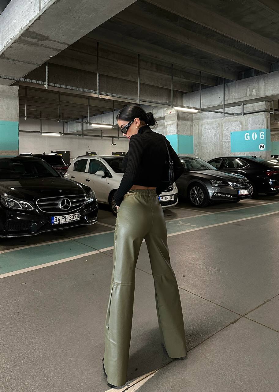 The Luxe High-Waist Wide-Leg Pants – 1140