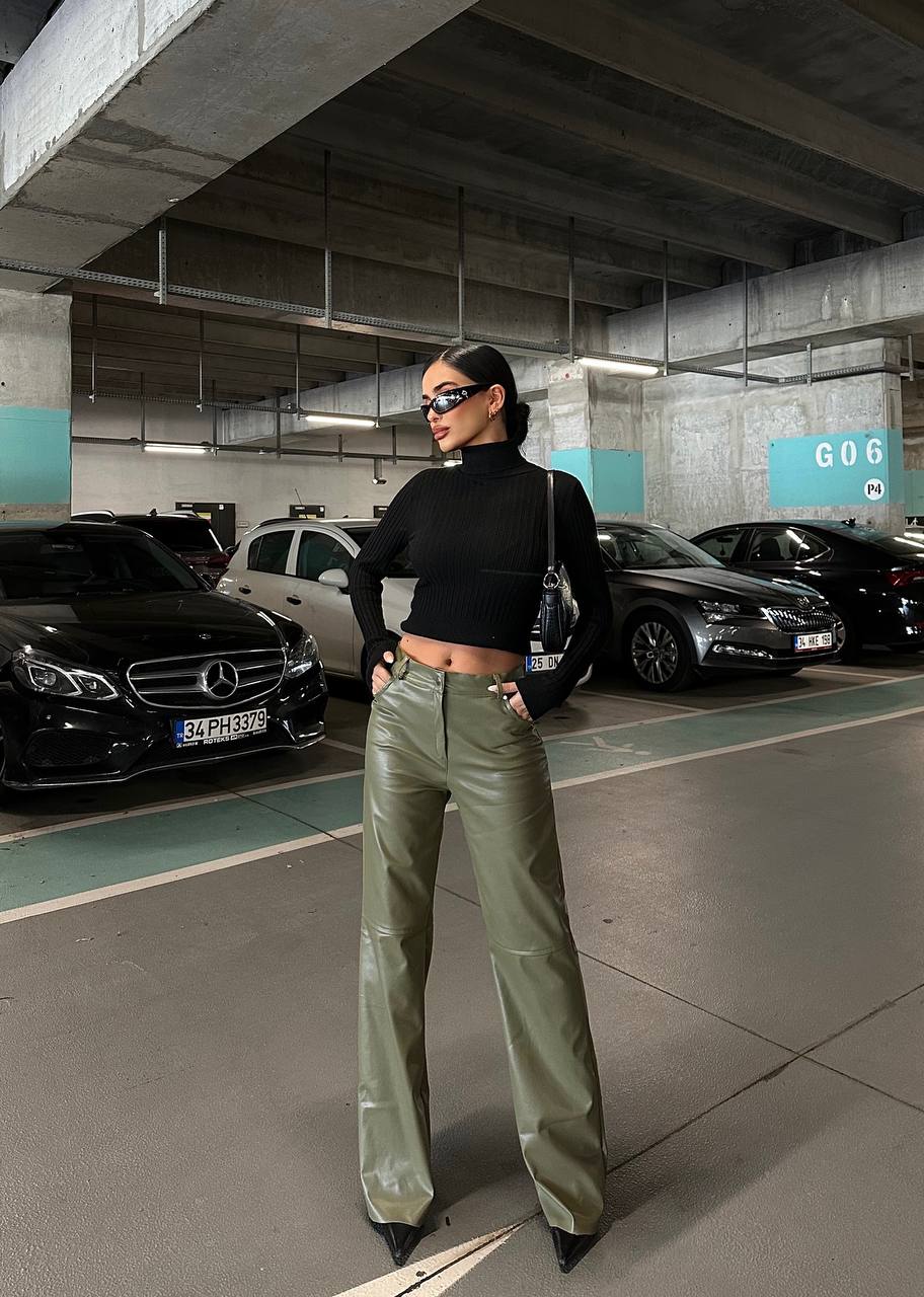 The Luxe High-Waist Wide-Leg Pants – 1140