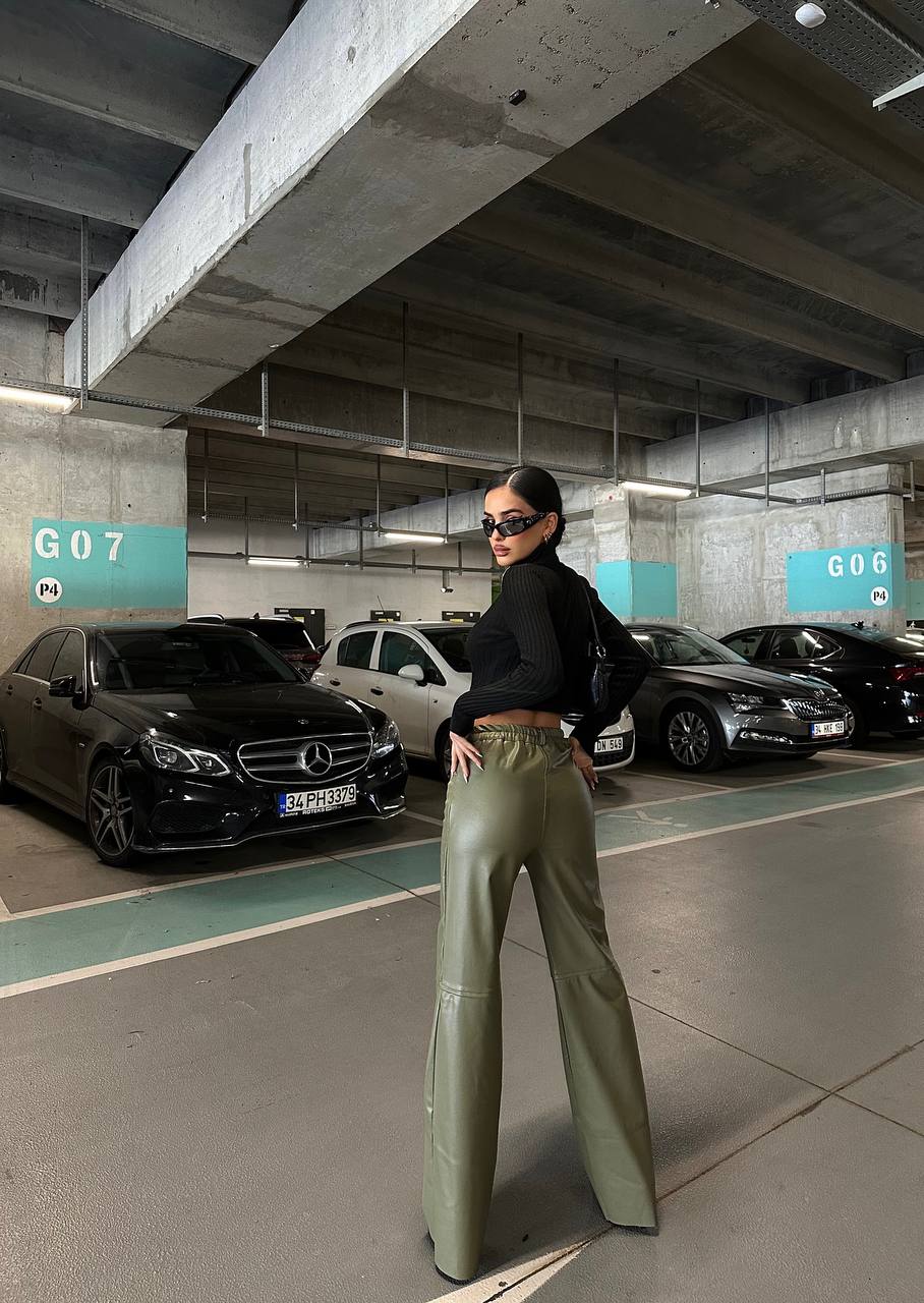 The Luxe High-Waist Wide-Leg Pants – 1140