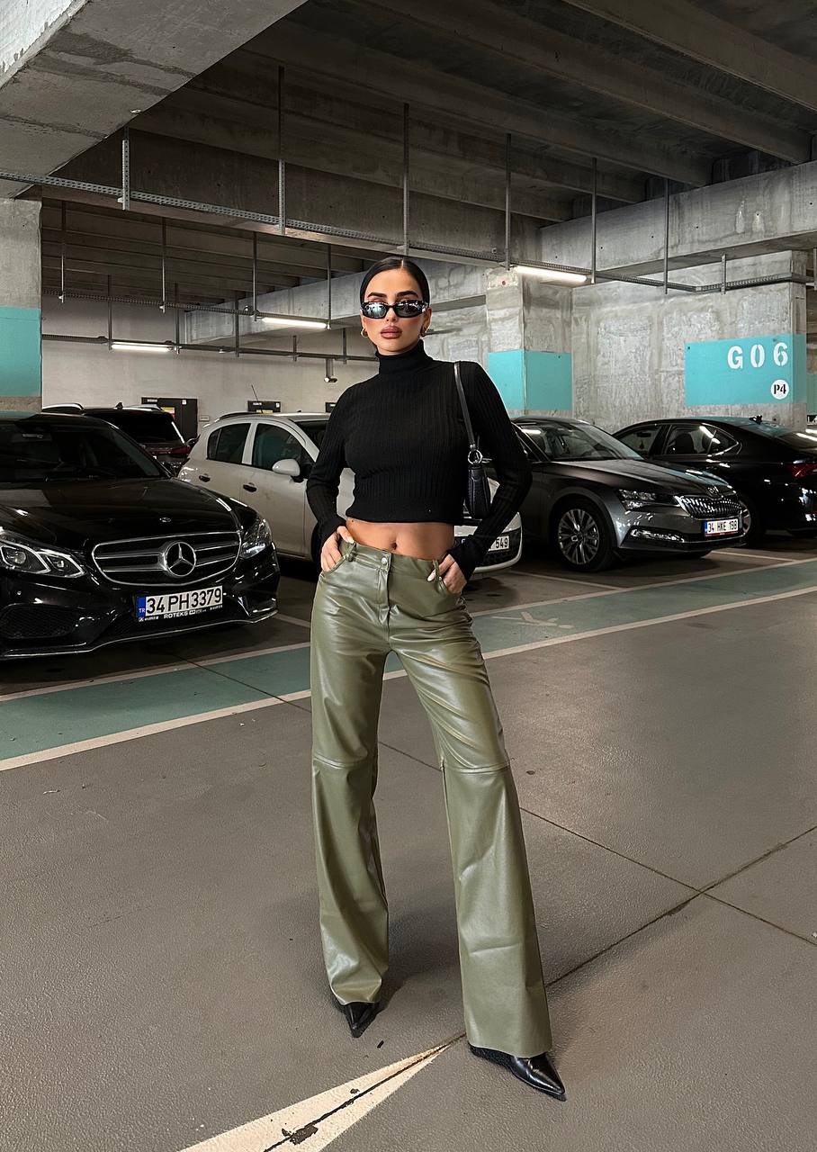 The Luxe High-Waist Wide-Leg Pants – 1140