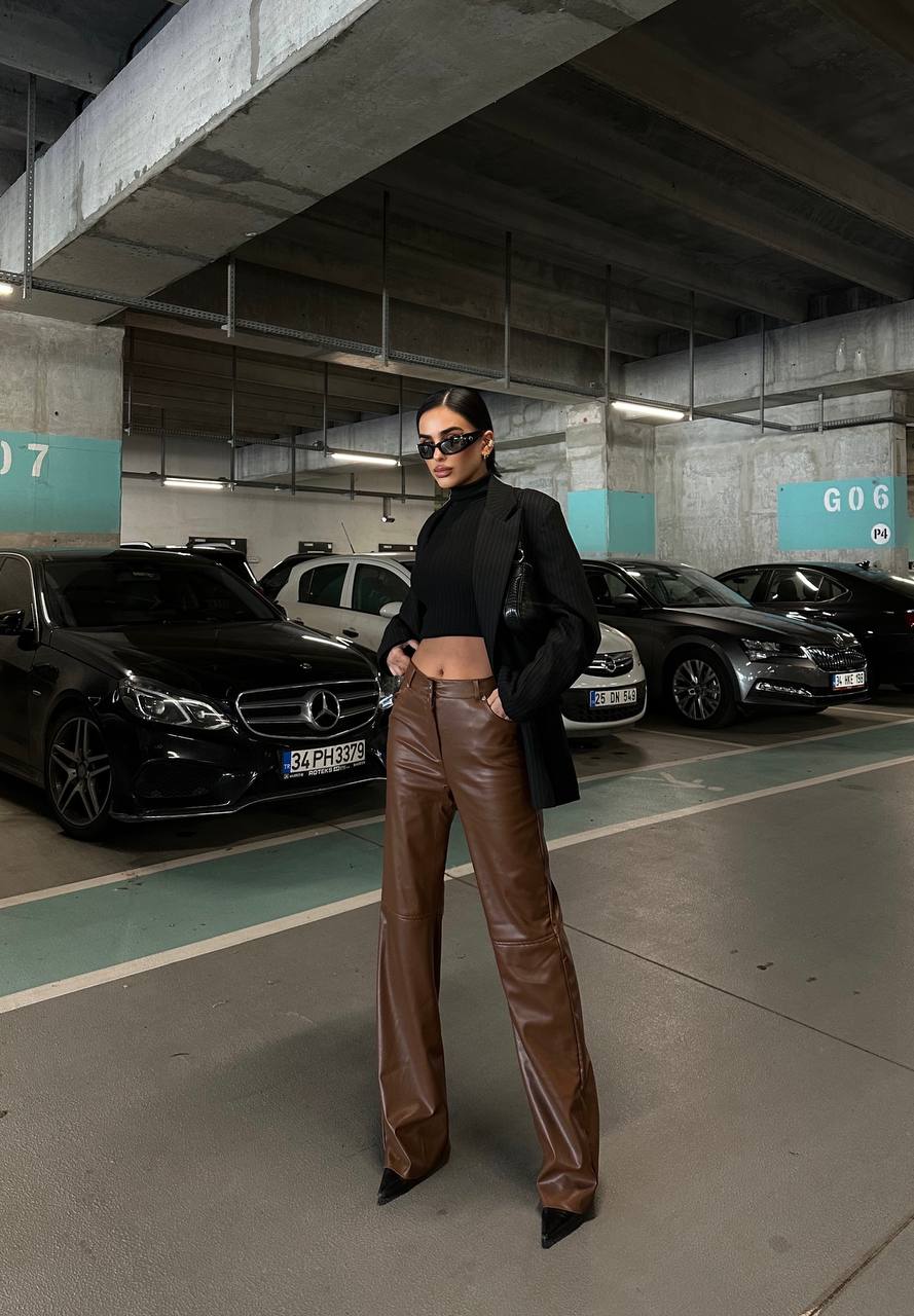 The Luxe High-Waist Wide-Leg Pants – 1140