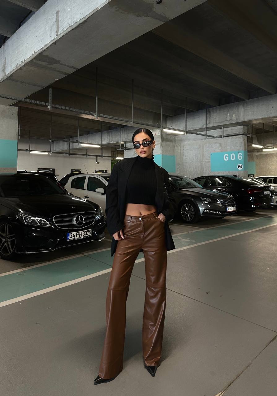 The Luxe High-Waist Wide-Leg Pants – 1140