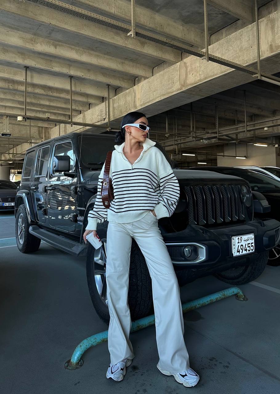 The Luxe High-Waist Wide-Leg Pants – 1140