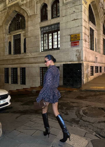 Urban Luxe Safari Set Outfits (Two-Piece Set) - 1034