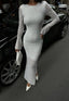 The Luxe Glamour Maxi Dress – 1008