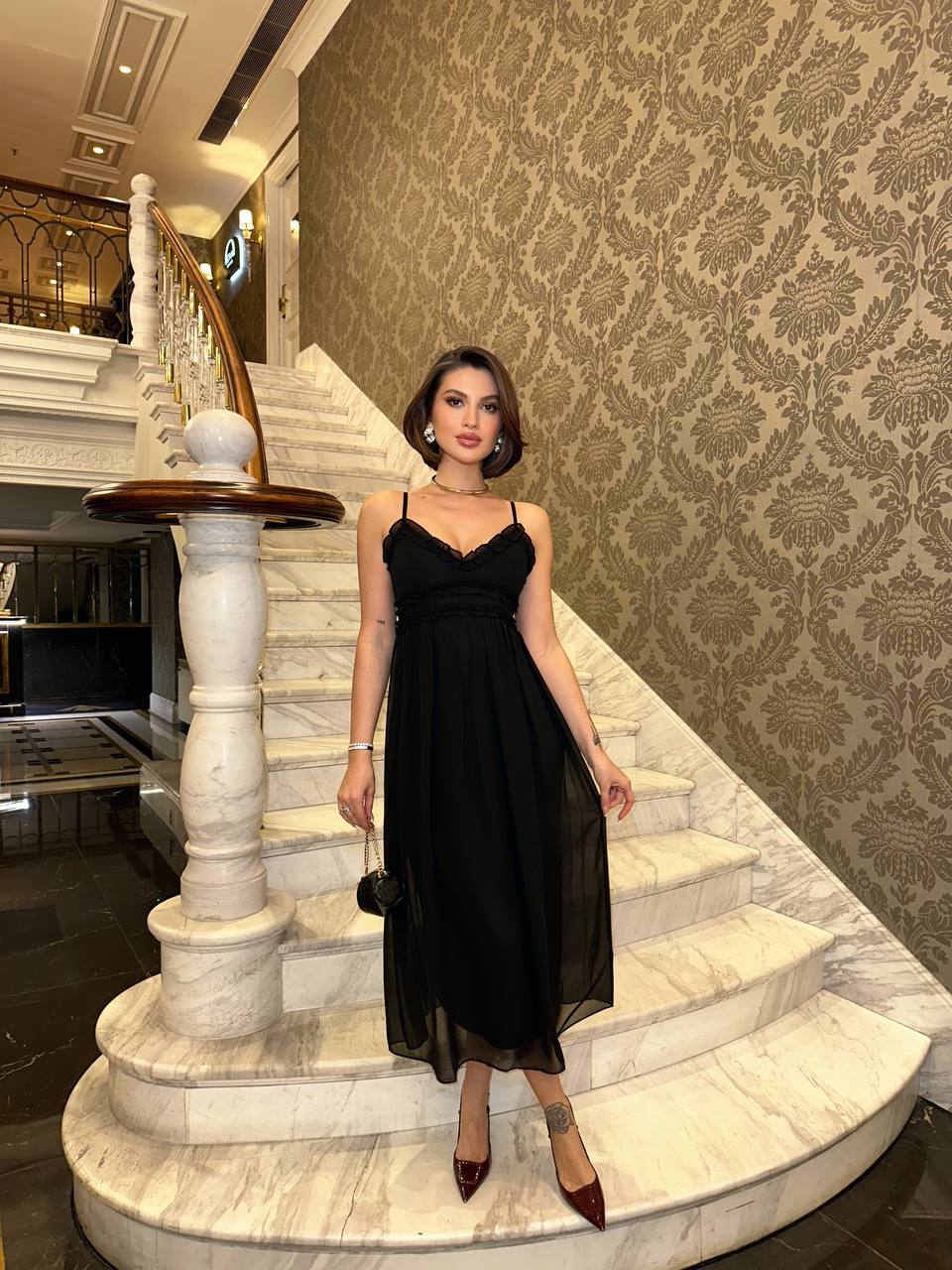 Ethereal Elegance Maxi Dress - 1169