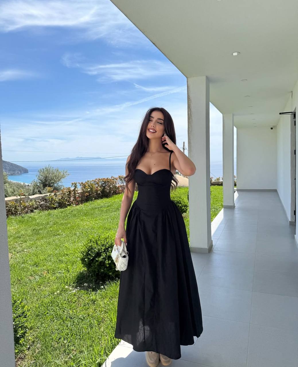 The Belle Corset Maxi Dress – 1168