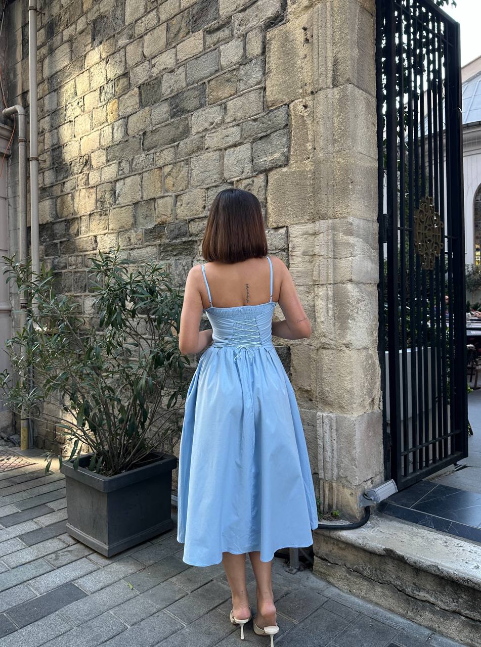 The Seraphina Sweetheart Corset Midi Dress - 1199