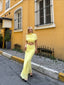 The Aurora Ruched Cut-Out Maxi Dress - 1222