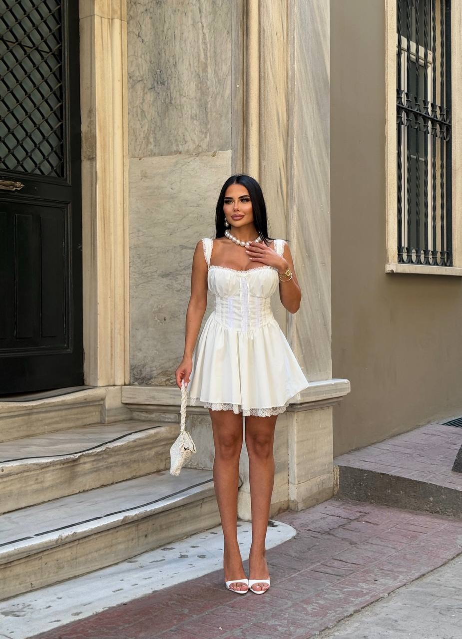 Twilight Drape Waist Cut-Out Midi Dress - 1227