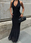 The Seraphina Halter Backless Maxi Dress - 1240