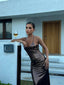 The Luxe Metallic Maxi Dress – 1048