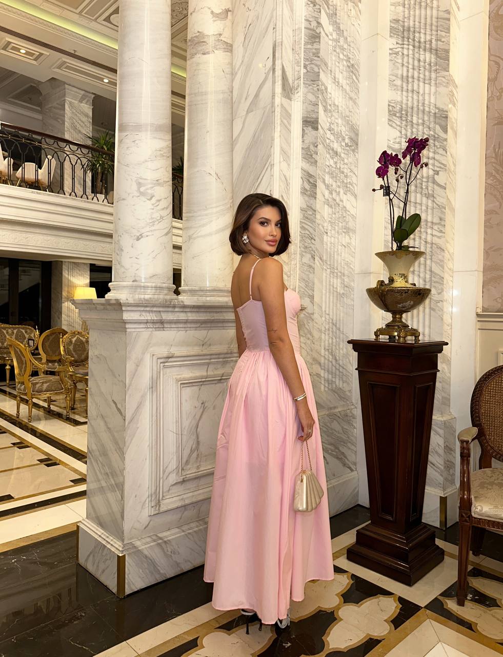 The Belle Corset Maxi Dress – 1168