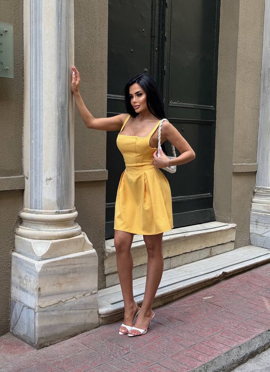 The Bella Curve Mini Dress Sleek & Sweet - 1215