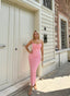 The Coastal Glow Crinkle Midi Dress - 1224