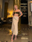 The Satin Elegance Midi Skirt – 1129