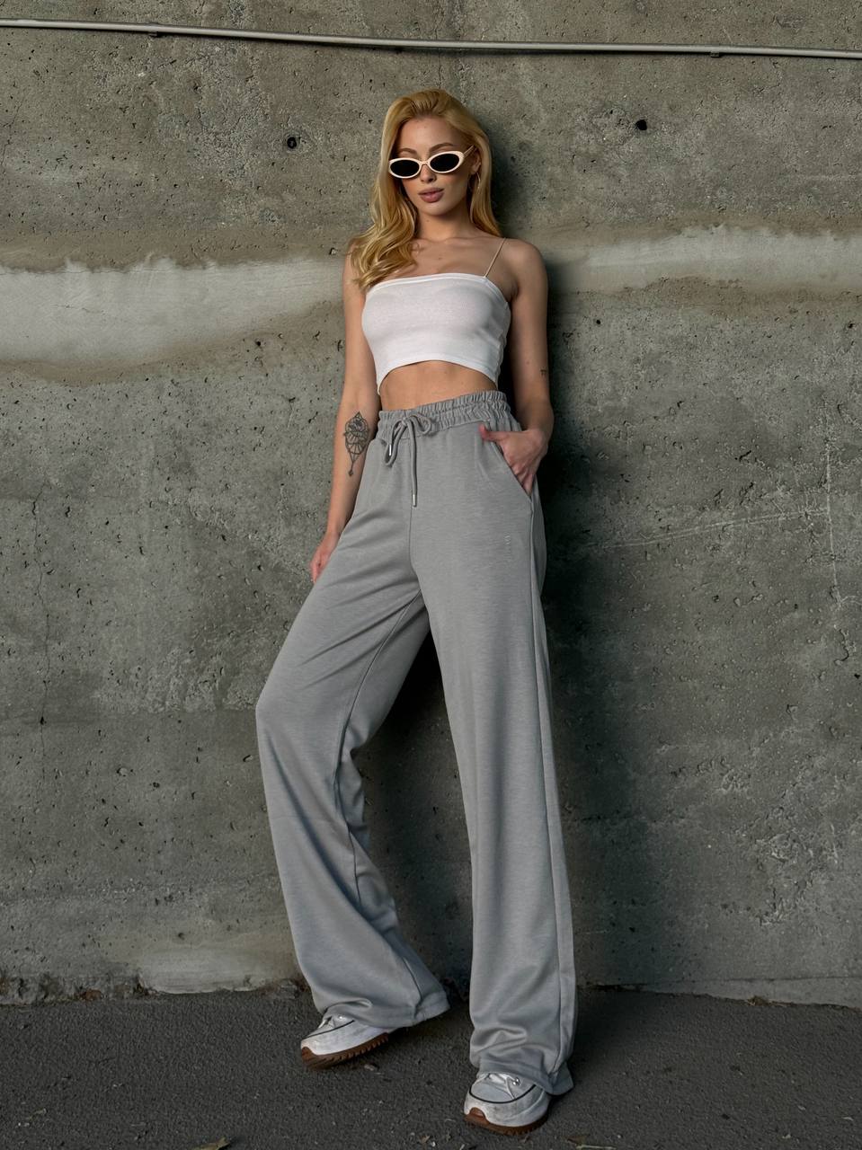 The Luxe Wide-Leg Sweatpants – 1125
