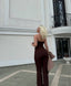 The Luxe Strapless Mesh Panel Set Chic Two-Piece - 1166