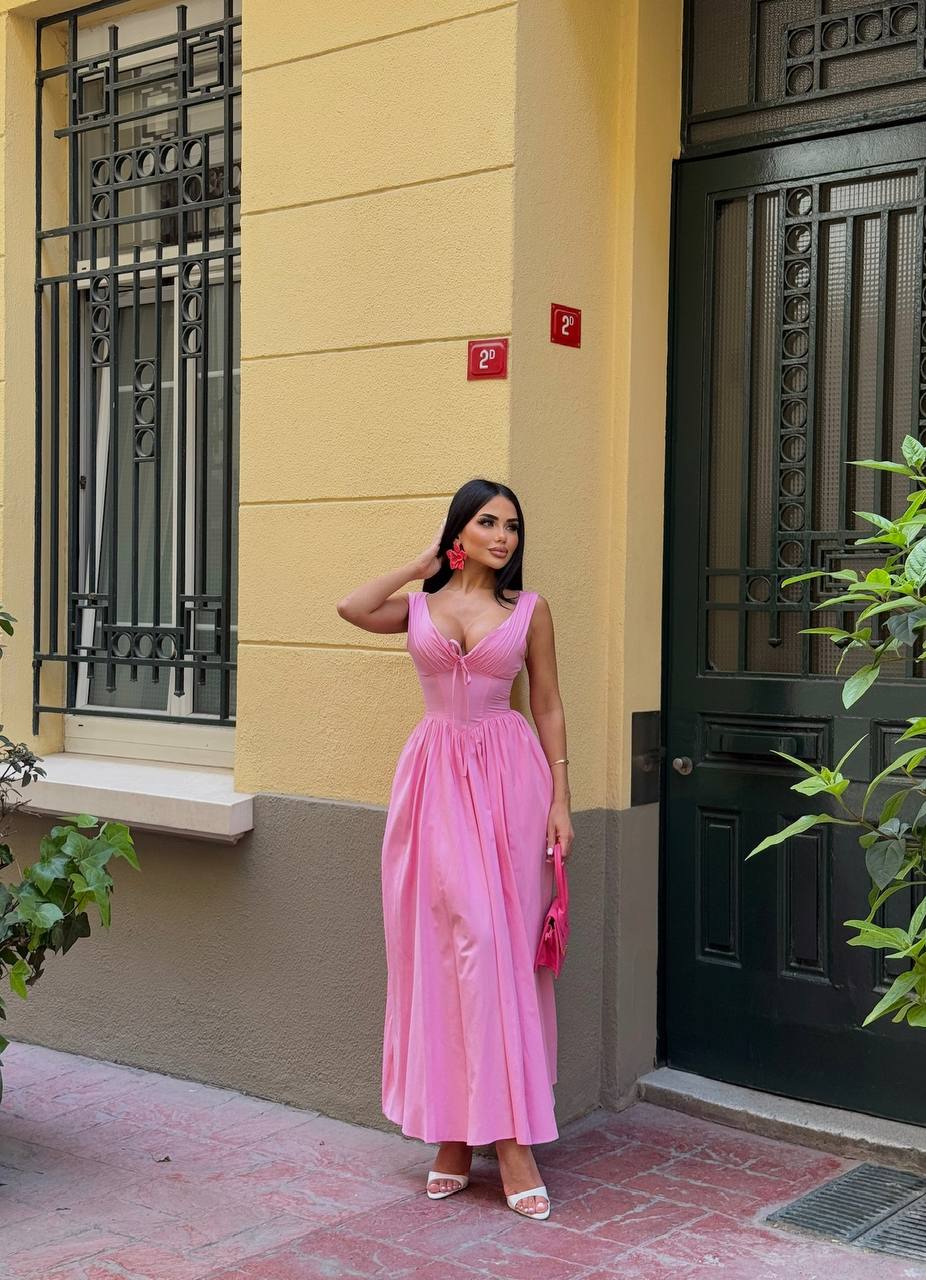 The Riviera Corset Maxi Dress - 1201