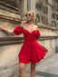 The Delphine Ruffled Corset Dress - 1115