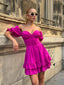 The Delphine Ruffled Corset Dress - 1115