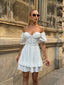 The Delphine Ruffled Corset Dress - 1115