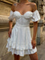 The Delphine Ruffled Corset Dress - 1115