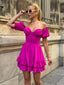 The Delphine Ruffled Corset Dress - 1115