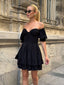 The Delphine Ruffled Corset Dress - 1115