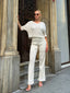 The Chic Ribbed Two-Piece Set - 1112