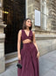 Chic Vintage-Inspired Two-Piece Set - 1179