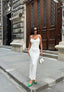 The Florence Crochet Maxi Dress Textured Romance - 1183