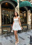 The Amara Tie-Strap Babydoll Mini Dress – 1197