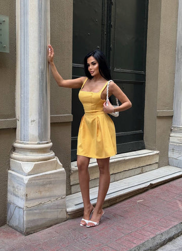 The Bella Curve Mini Dress Sleek & Sweet - 1215