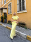The Aurora Ruched Cut-Out Maxi Dress - 1222