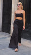 Luxe Satin Wide-Leg Pants – 1104
