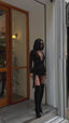 Midnight Glam Sequin Mini Dress - 1042